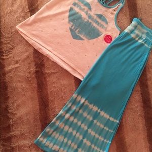 NWT Justice girls outfit size 14 regular